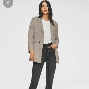 Anine Bing Madeline Blazer Mustard Large